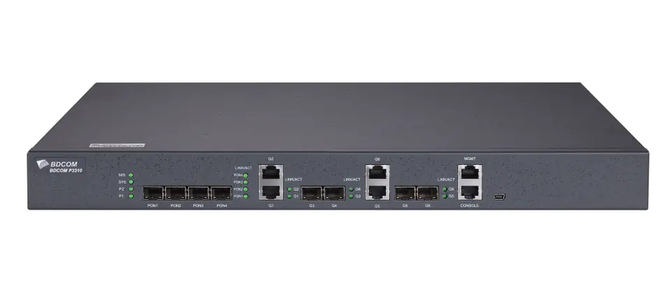 ⁨BDCOM P3310D EPON OLT 4GE⁩ at Wasserman.eu