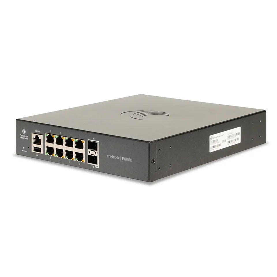 ⁨CAMBIUM CNMATRIX INTELLIGENT ETHERNET POE SWITCH, 8X 1G, 2X SFP⁩ w sklepie Wasserman.eu