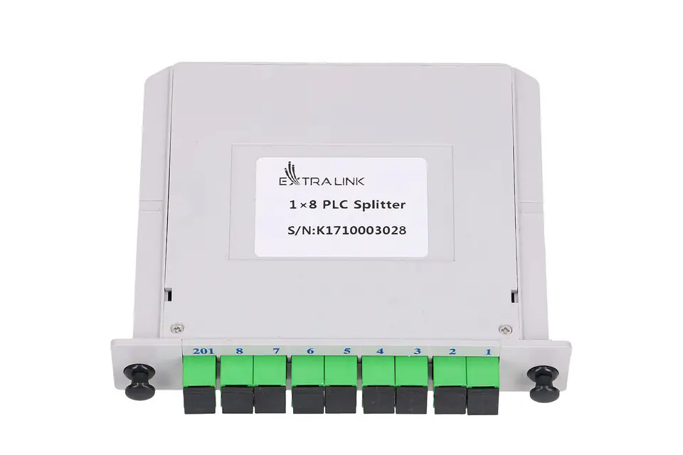 ⁨EXTRALINK 1:8 PLC SPLITTER SC/APC SLOT TYPE⁩ w sklepie Wasserman.eu