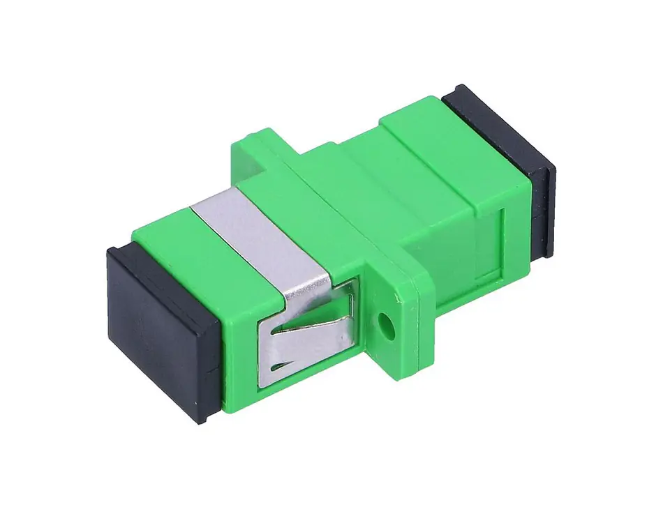 ⁨EXTRALINK ADAPTER SC/APC SM SIMPLEX GREEN⁩ at Wasserman.eu