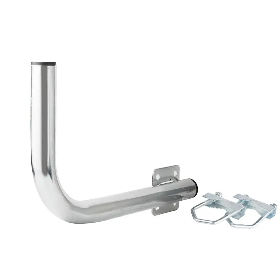 ⁨EXTRALINK B300 BALCONY HANDLE WITH U-BOLTS M8 LEWY⁩ w sklepie Wasserman.eu