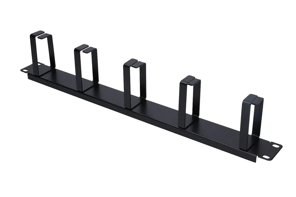 EXTRALINK CABLE MANAGER 1U BLACK ORGANIZER w sklepie Wasserman.eu