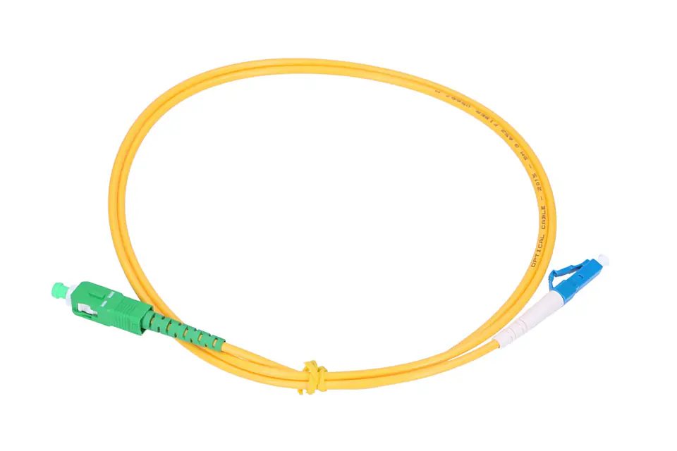 ⁨EXTRALINK PATCHCORD SC/APC-LC/UPC SM G.652D SIMPLEX 1M⁩ w sklepie Wasserman.eu