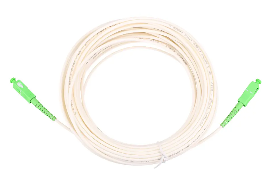 ⁨EXTRALINK PATCHCORD SC/APC-SC/APC SM G.657B3 SIMPLEX 3.0MM 25M LSZH EASY FLEX⁩ w sklepie Wasserman.eu