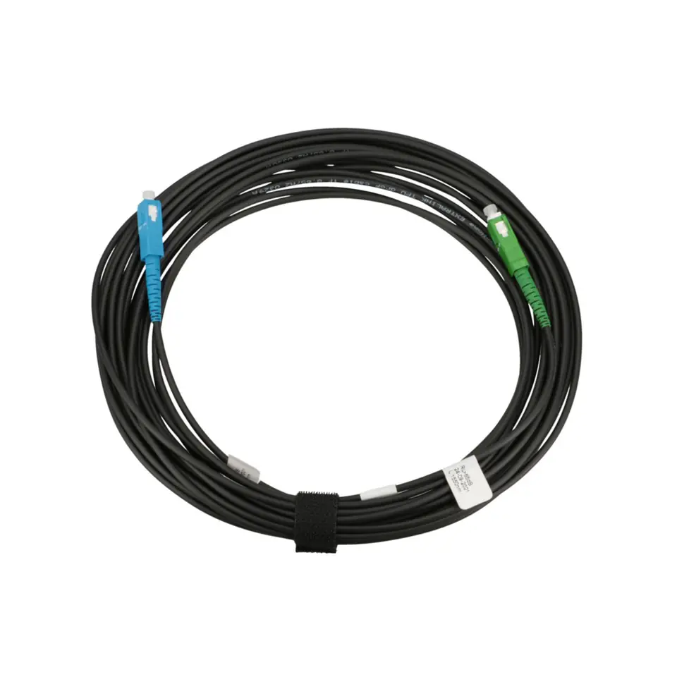 ⁨EXTRALINK PATCHCORD SC/APC-SC/UPC ROUND DROP SM SIMPLEX G.657A2 10M⁩ w sklepie Wasserman.eu