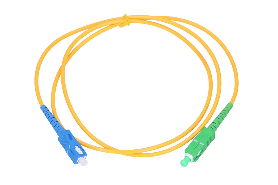 ⁨Cable Patchcord SC/APC-SC/UPC Single Mode Simplex⁩ at Wasserman.eu