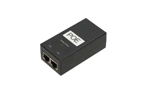 ⁨EXTRALINK POE-48-24W-G 48V 24W 0.5A GIGABIT POWER ADAPTER WITH AC CABLE 802.3AF/AT⁩ w sklepie Wasserman.eu
