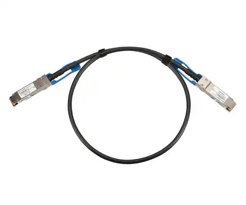⁨Cable QSFP28 DAC, 100G, 1m, 30AWG Passive⁩ at Wasserman.eu