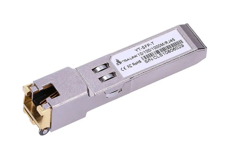 EXTRALINK SFP RJ45 1.25G 100M DOM 10/100/1000 BASE-T w sklepie Wasserman.eu