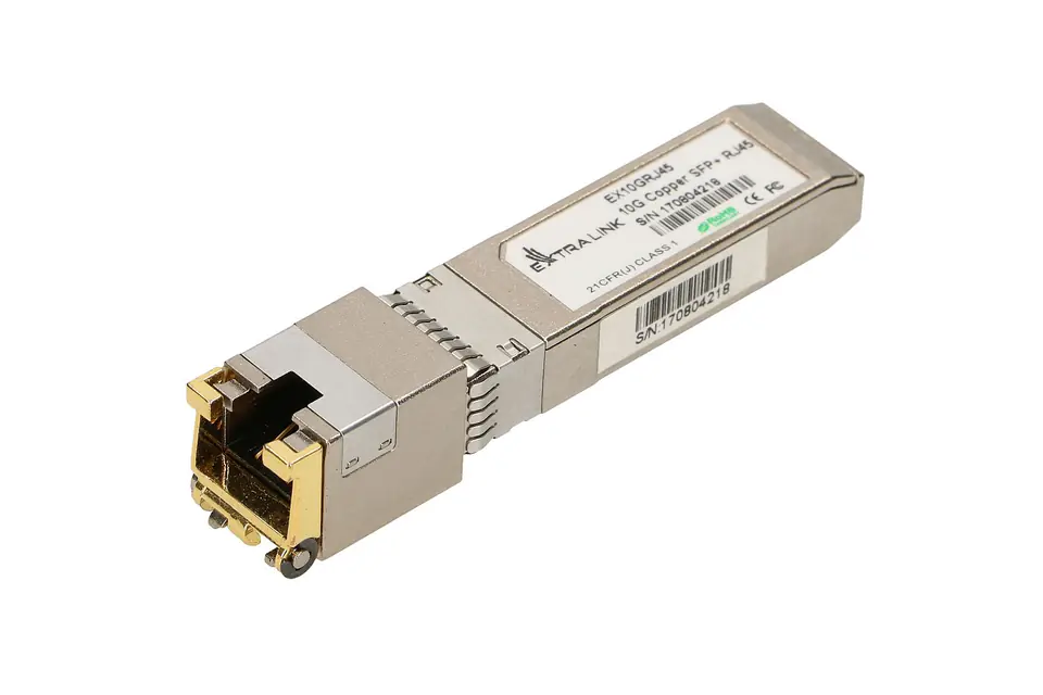 Module SFP+ 10G to RJ45 at Wasserman.eu