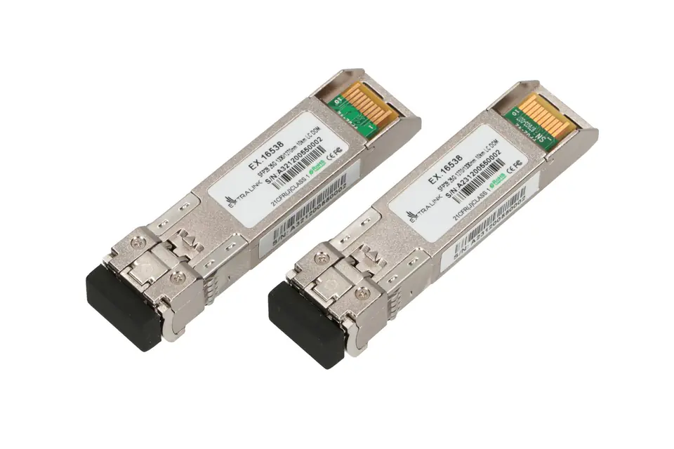 ⁨EXTRALINK SFP28 25G WDM 1270/1330NM SM LC 10KM - PAIR⁩ w sklepie Wasserman.eu