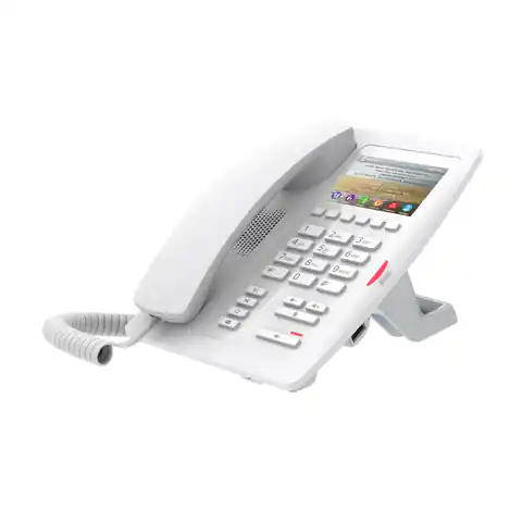 ⁨FANVIL H5 WHITE - VOIP PHONE WITH HD VOICE, LCD DISPLAY, 10/100 MBPS POE, DESKTOP⁩ at Wasserman.eu