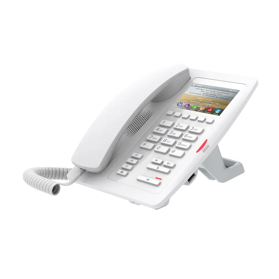 Fanvil H5 Biały | Telefon VoIP | HD Audio, RJ45 100Mb/s PoE, wyświetlacz LCD, desktop at Wasserman.eu