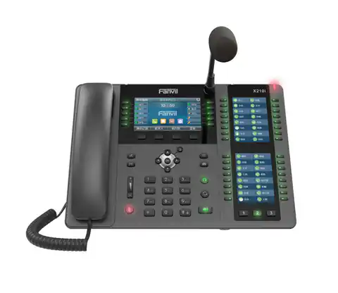 ⁨FANVIL X210I - VOIP PHONE WITH IPV6, HD AUDIO, BLUETOOTH, 3X LCD DISPLAY, 10/100/1000 MBPS POE⁩ w sklepie Wasserman.eu