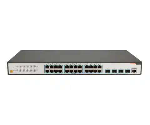 ⁨FiberHome S5800-28T-X-AC network switch Managed L2/L3 Gigabit Ethernet (10/100/1000) 1U Black, Grey⁩ at Wasserman.eu