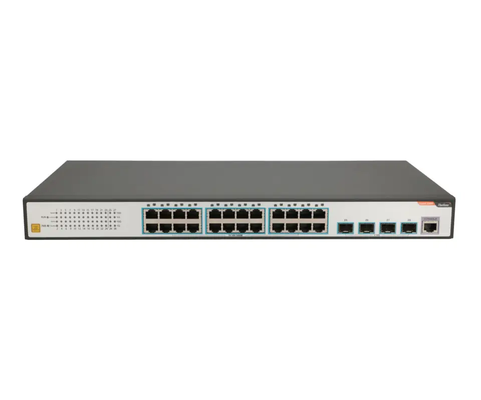 ⁨FIBERHOME S5800-28T-X-AC, L3 MANAGED, GIGABIT SWITCH, 24X 10/100/1000BASE-T, 4X 10G SFP+⁩ w sklepie Wasserman.eu