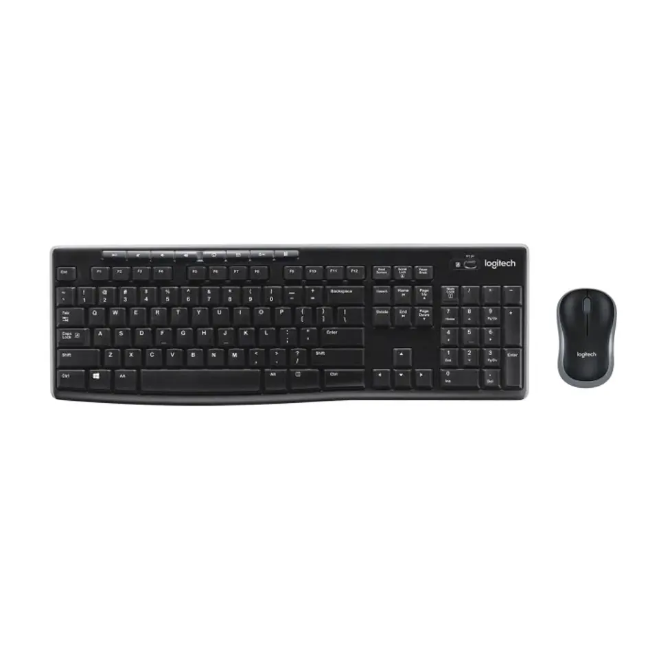 ⁨LOGITECH MK270 WIRELESS DESKTOP KEYBOARD AND MOUSE GERMANIUM LAYOUT⁩ at Wasserman.eu