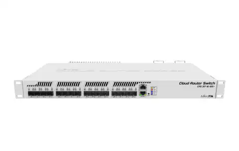 ⁨MikroTik | Cloud Core Switch CRS317-1G-16S+RM | 12 month(s) | Rackmountable | 1 Gbps (RJ-45) ports quantity 1 | SFP+ ports quantity 16 | Managed L3⁩ at Wasserman.eu