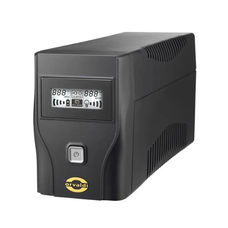 ⁨ORVALDI SINUS 600 LCD UPS 600VA/360W, 7AH⁩ w sklepie Wasserman.eu