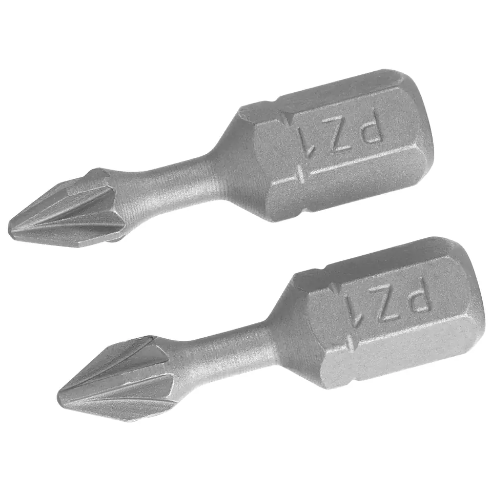 ⁨Screwdriver bits - pozidriv torsion pz1/25 (2pcs))⁩ at Wasserman.eu