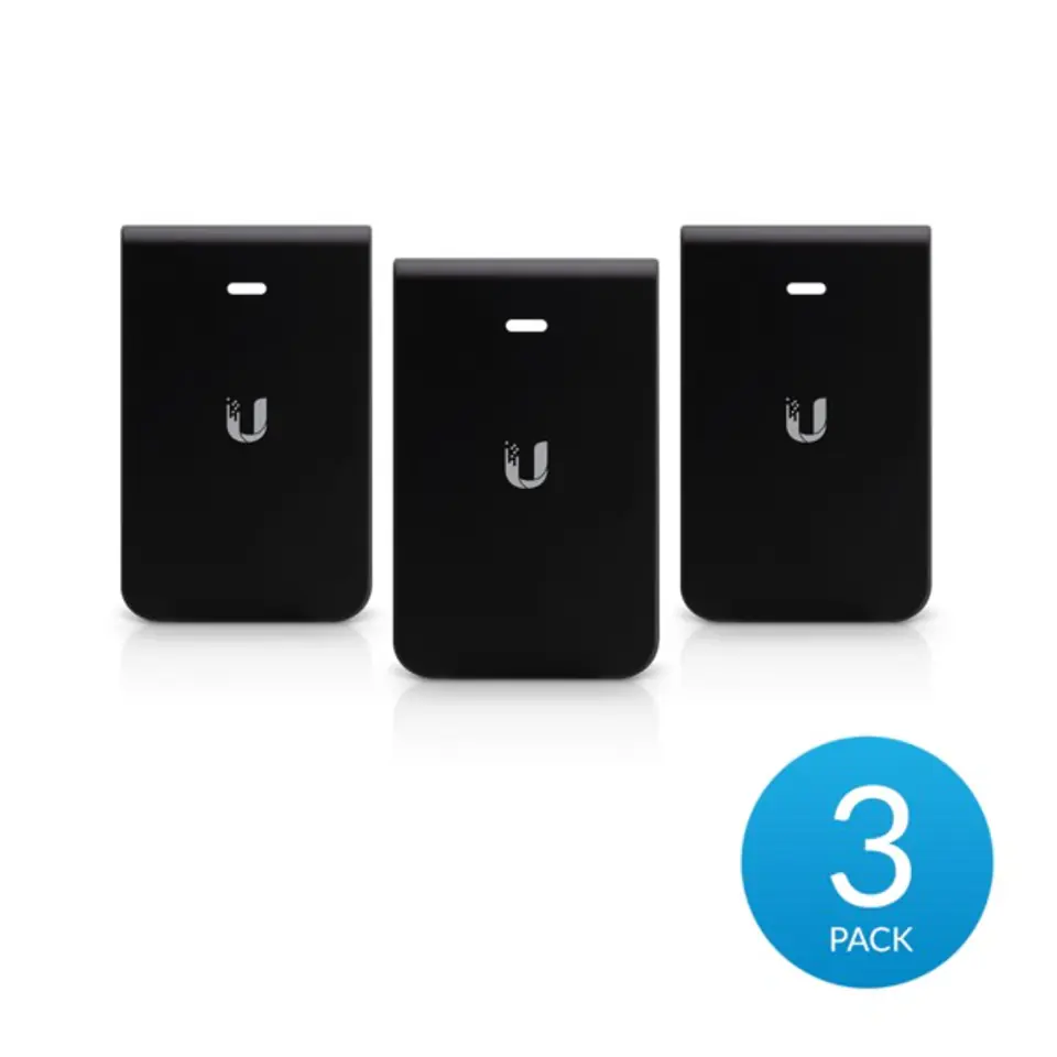 ⁨UBIQUITI BLACK COVER CASING FOR IW-HD IN-WALL HD 3-PACK⁩ at Wasserman.eu