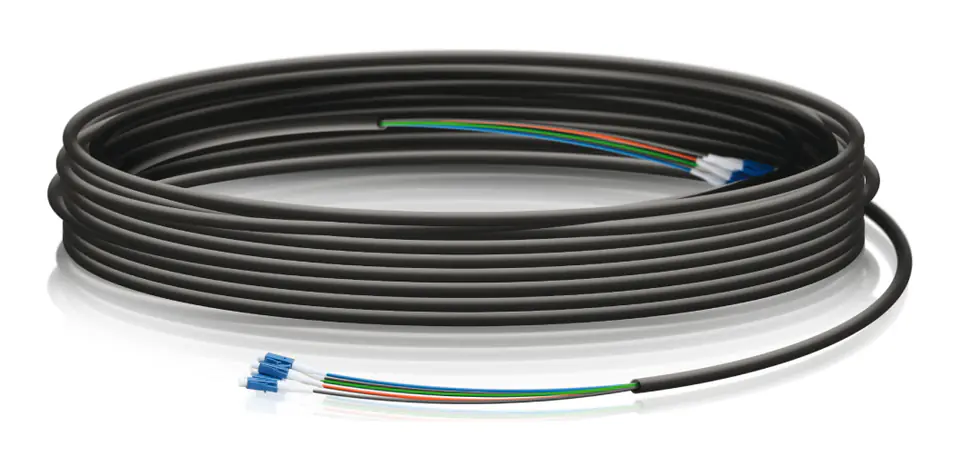 ⁨UBIQUITI FC-SM-100 FIBER CABLE SINGLE MODE LC 100FT 30M⁩ w sklepie Wasserman.eu