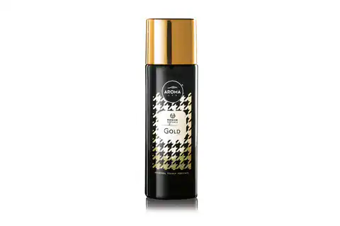 ⁨Aroma prestige spray gold air freshener⁩ at Wasserman.eu