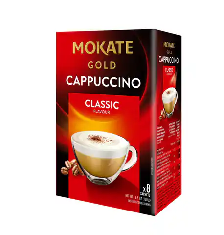 ⁨Mokate Cappuccino Gold Classic 100 g⁩ at Wasserman.eu
