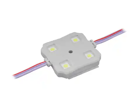 ⁨PS LED module-5050 4 LEDs, cool white light, waterproof. (1LM)⁩ at Wasserman.eu