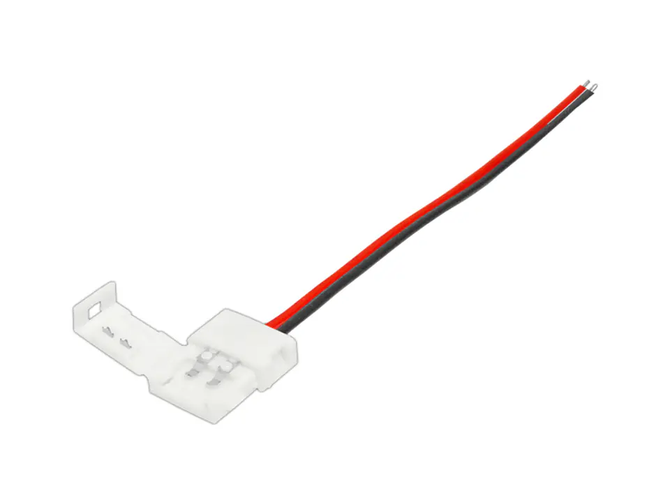 ⁨LED strip connector 8mm latch with wire. (1LM)⁩ at Wasserman.eu