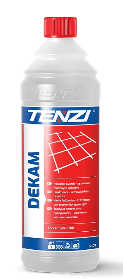 ⁨AGENT FOR REMOVING MATTE RAIDS FROM FLOORS DEKAM 1L⁩ at Wasserman.eu