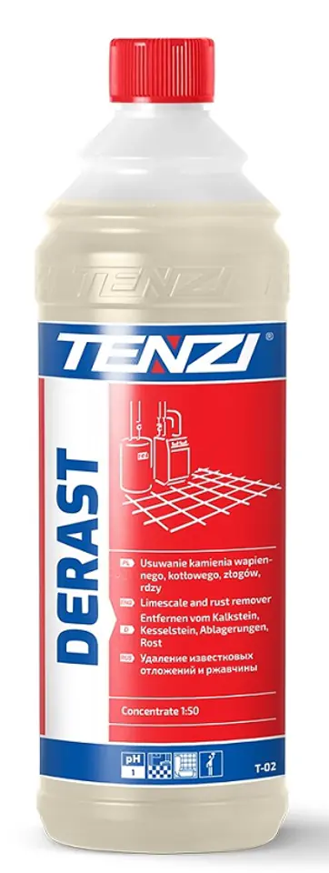 ⁨STRONG LIMESCALE REMOVER, RUST DERAST 1L⁩ at Wasserman.eu