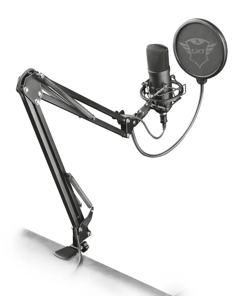 Trust GXT 252+ Emita Plus Black Studio microphone at Wasserman.eu
