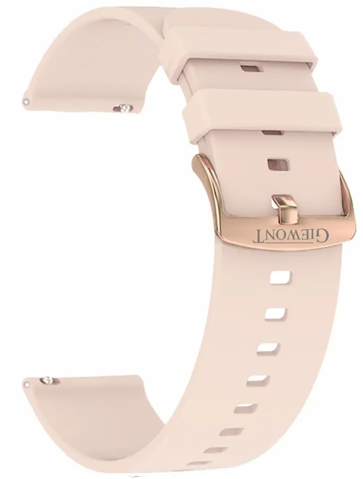 ⁨Pasek do Smartwatch GIEWONT Supernova GW330 GWP330-1 - Powder Pink⁩ w sklepie Wasserman.eu