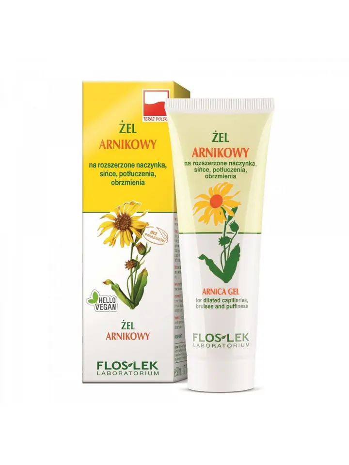 ⁨Floslek Pielęgnacja oczu Żel arnikowy⁩ w sklepie Wasserman.eu