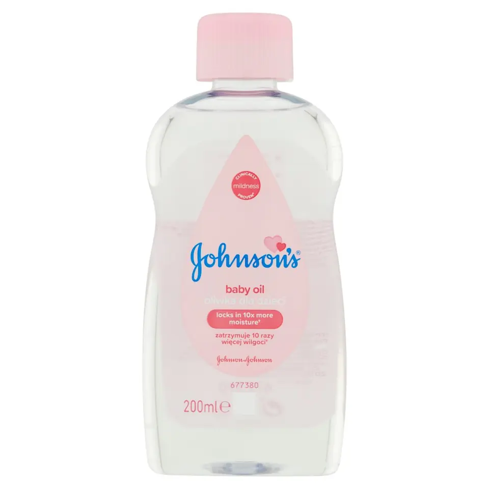 ⁨Johnson&Johnson Baby Oliwka dla dzieci 200ml⁩ w sklepie Wasserman.eu