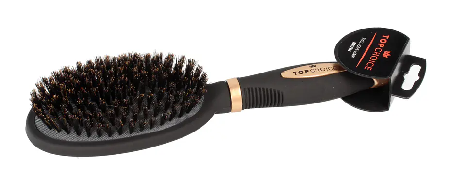 ⁨Top Choice Natural Bristle Hairbrush⁩ at Wasserman.eu