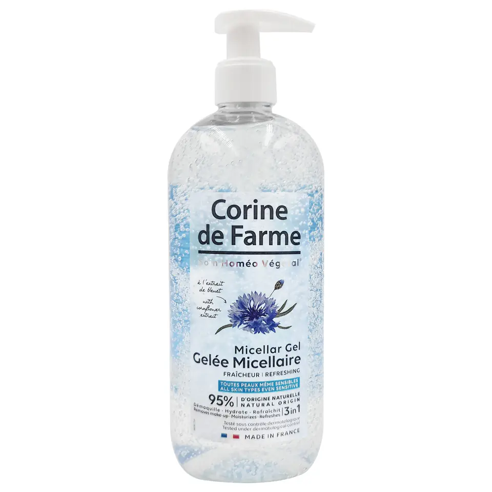 ⁨Corine de Farme HBV Micellar gel for all skin 500ml⁩ at Wasserman.eu