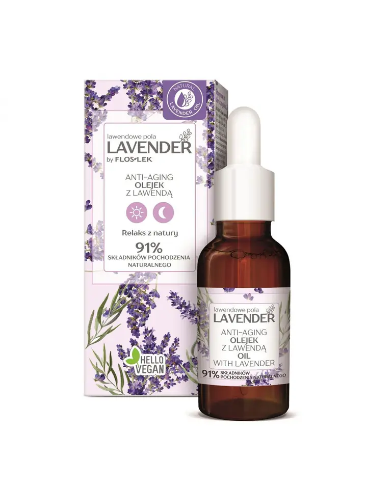 ⁨Floslek Lavender Oil With Lavender Anti-Aging⁩ at Wasserman.eu