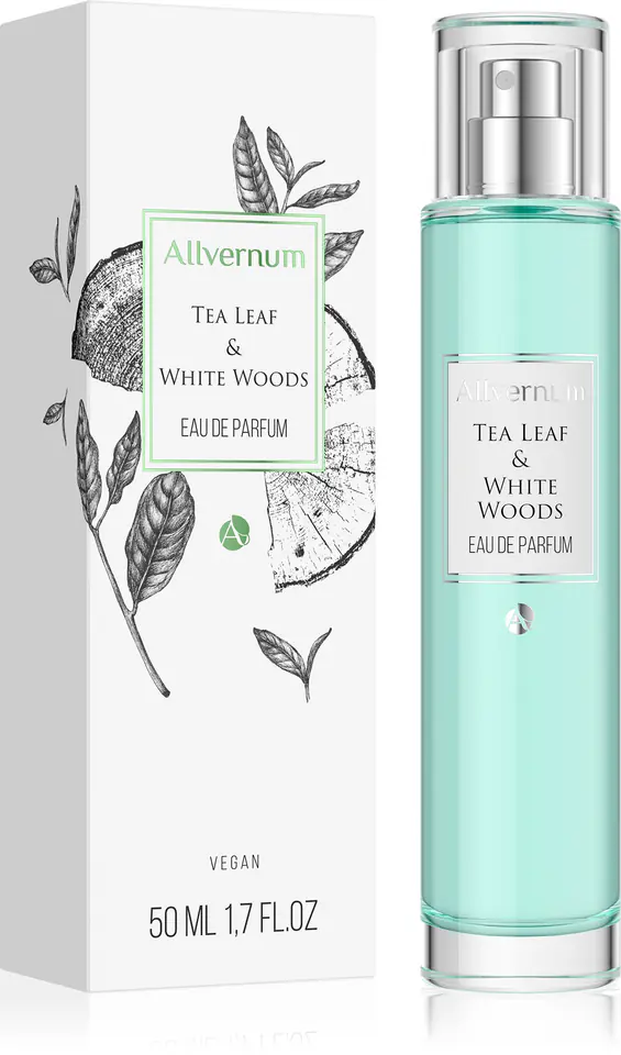 ⁨Allvernum Woda Perfumowana Tea Leaf & White Woods⁩ w sklepie Wasserman.eu