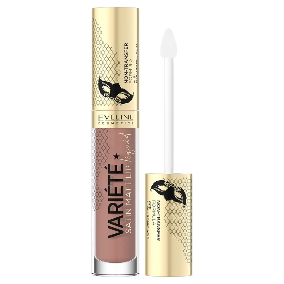 ⁨Eveline Variete Satin Matt Liquid Lipstick No. 01 4.5ml⁩ at Wasserman.eu