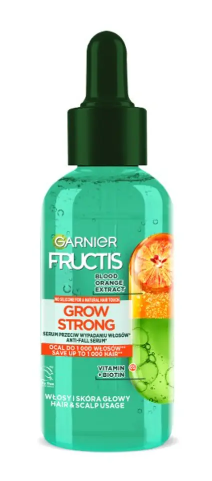 ⁨Fructis Grow Strong Anti-Hair Loss Serum 125ml⁩ at Wasserman.eu