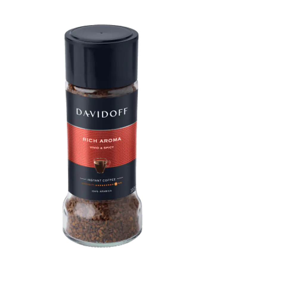 ⁨Davidoff Cafe Rich Aroma Kawa Rozpuszczalna 100 g⁩ w sklepie Wasserman.eu