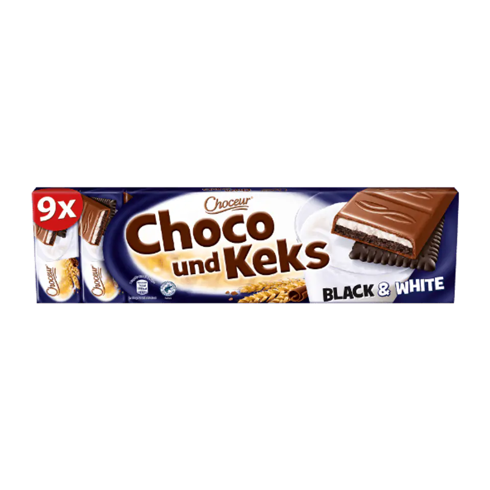 ⁨Choceur Choco und Keks Black&White 300 g⁩ w sklepie Wasserman.eu