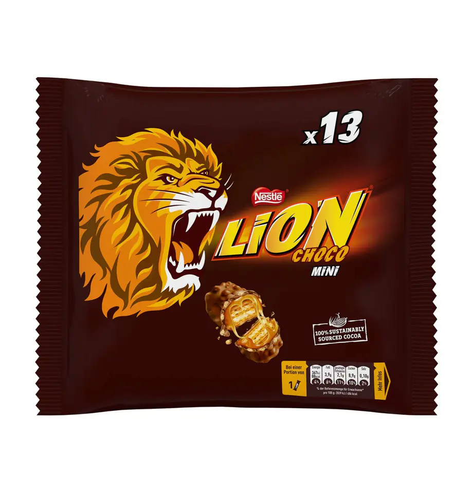 ⁨Nestle Lion Mini 234 g⁩ at Wasserman.eu