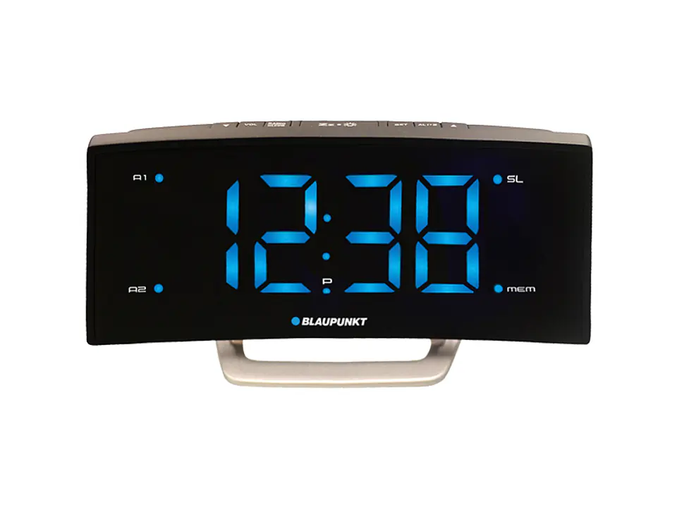 ⁨BLAUPUNKT FM alarm clock radio CR7BK.⁩ at Wasserman.eu