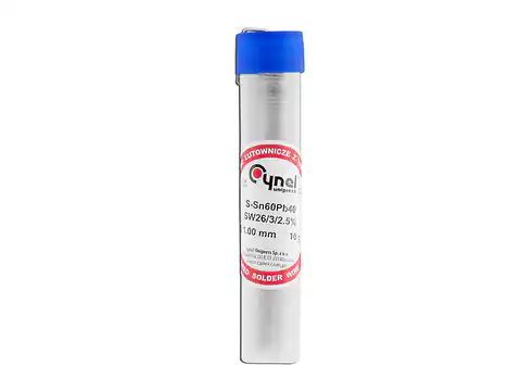 ⁨PS Tin in vials Cynel LC60 1.00 mm/10 g.  (1LM)⁩ at Wasserman.eu