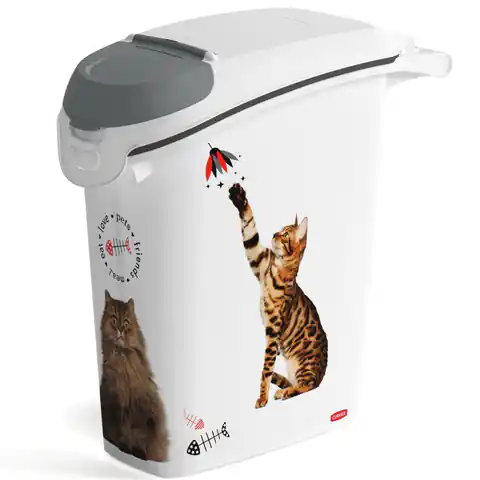 ⁨Cat litter container Curver Love Pets Cats 10kg (old 197928)⁩ at Wasserman.eu