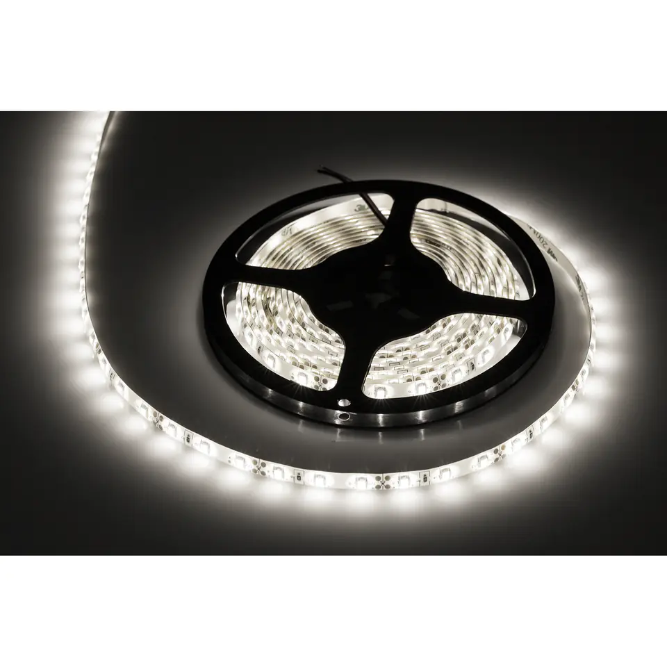 ⁨Sznur diodowy 5m Rebel (300x5050 SMD) neutralny, wodoodporny, 12V⁩ w sklepie Wasserman.eu