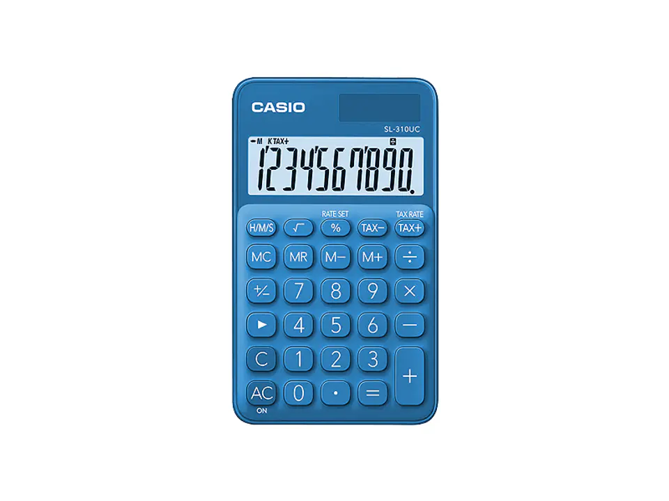 ⁨CALCULATOR CASIO BLUE SL-310UC-BU-S. (1LM)⁩ at Wasserman.eu